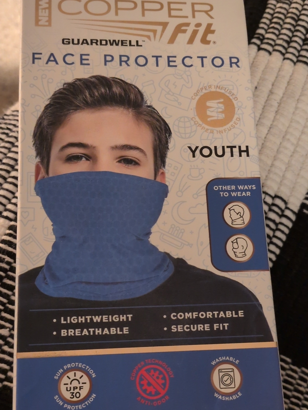 Copper Fit Face Protector YOUTH